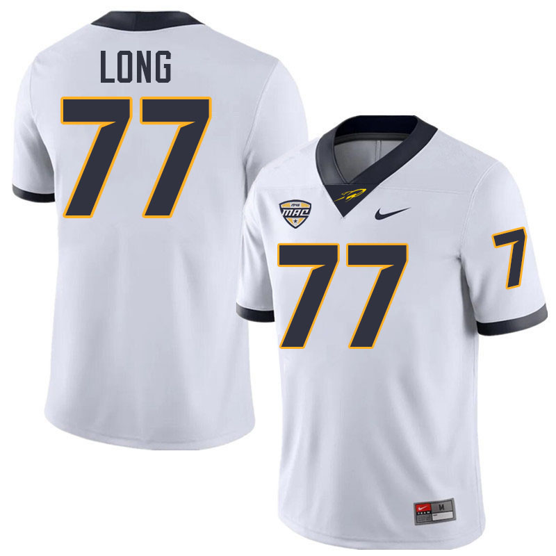 Mel Long Toledo Jersey,Toledo Rockets #77 Mel Long Jersey Youth College-White